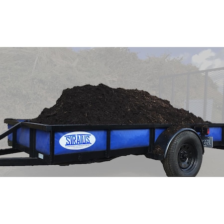 72 In. X 16 Ft. Sidewall Panels For Trailer, Royal Blue - 14 In. High Opening